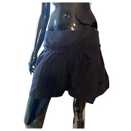 Marc by Marc Jacobs Shorts Navy Blue Polyester Navy blue