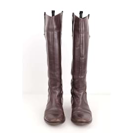 Marc Jacobs-Leather boots-Brown
