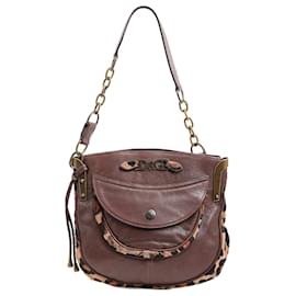 Dolce & Gabbana-DOLCE & GABBANA  Handbags   Leather-Brown