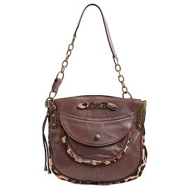 DOLCE & GABBANA Bolsas Couro Marrom