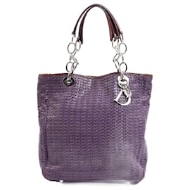 Dior-Bolsos DIOR Cuero-Púrpura