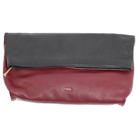 EMILIO PUCCI  Clutch bags   Leather Dark red