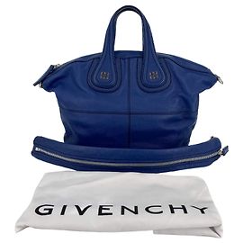 Givenchy Borsa blu in pelle usignolo Blu