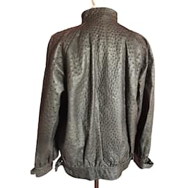 Christian Dior-CHRISTIAN DIOR  Jackets T.fr 42 Exotic leathers-Grey