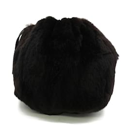 Chanel-Bolso tipo cubo de piel con cordón A13364-Negro