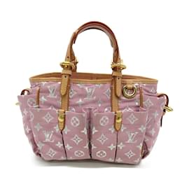 Louis Vuitton-Monogramm Pastell Glitzer Cabas GM-Pink