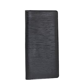 Louis Vuitton-Epi Portefeuille Brazza M60622-Black