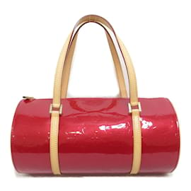 Louis Vuitton-Bolsa de couro Louis Vuitton Monograma Vernis Bedford M91986 Em uma boa condição-Vermelho
