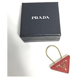 Prada-Taschenanhänger-Rot
