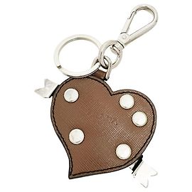 Prada Bag charms Brown