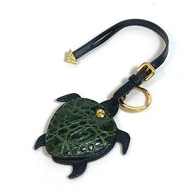 Prada Charmes de sac Vert