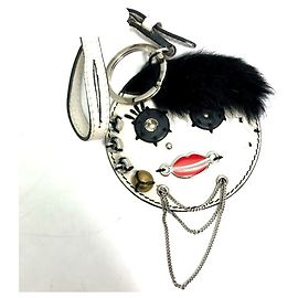 Prada Bag charms White