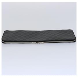 Louis Vuitton-Estuche Louis Vuitton 5 corbatas-Negro