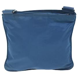 Prada-PRADA Shoulder Bag Nylon Blue Auth 62074-Blue