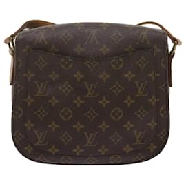Louis Vuitton-LOUIS VUITTON Monogram Saint Cloud GM Shoulder Bag M51242 LV Auth 60826-Monogram
