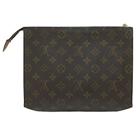 Louis Vuitton-Toilette Poche Monogram Louis Vuitton 26 Pochette M47542 Auth LV 62175-Monogramme