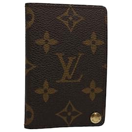 Louis Vuitton-LOUIS VUITTON Monogram Porte Cartes Porta carte di credito a pressione M60937 Auth ki3964-Monogramma