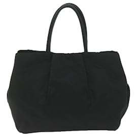 Prada-PRADA Hand Bag Nylon Black Auth ep2578-Black
