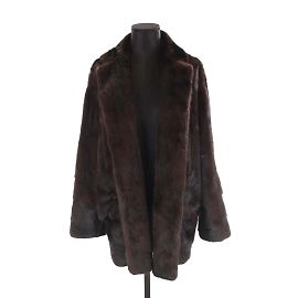 Sprung Frères Fur coat Brown