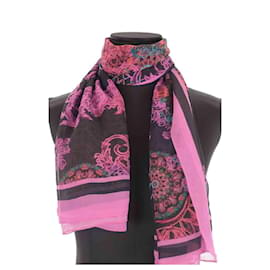 Versace-Silk scarf-Pink
