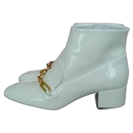 Burberry-ankle boots-Bianco