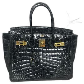 Hermès Birkin 30cm Coccodrillo Nero