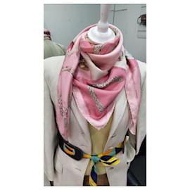 Cartier-Silk scarves-Pink