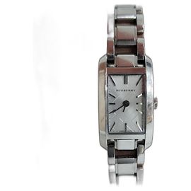 Relógio Burberry de aço prateado Prata