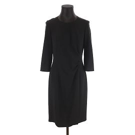 Hugo Boss Schwarzes Kleid Schwarz