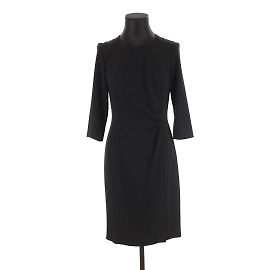 Hugo Boss Schwarzes Kleid Schwarz