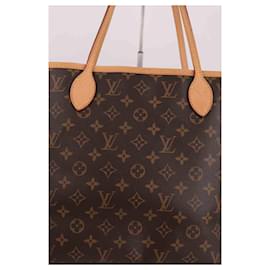 Louis Vuitton-Cabas en cuir-Marron