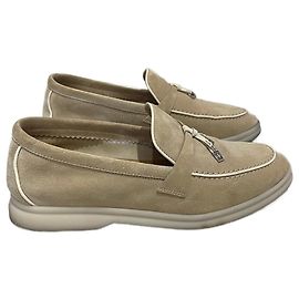 LORO PIANA  Mules & clogs T.eu 36 Suede Beige