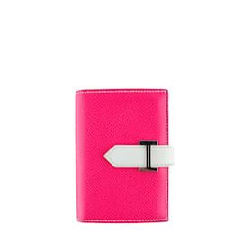 Hermès-HERMES  Wallets T.  leather-Pink