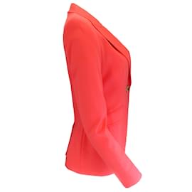 Autre Marque-Escada Red Poppy Baldan Studded Blazer-Red