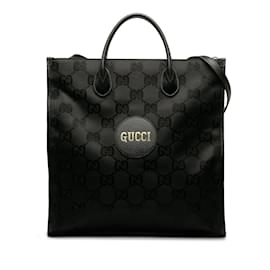 Gucci-Bolso tote convertible Gucci GG Econyl Off The Grid negro-Negro