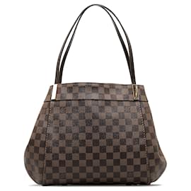 Louis Vuitton-Borsa a tracolla marrone Louis Vuitton Damier Ebene Marylebone PM-Marrone