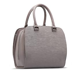 Louis Vuitton-Purple Louis Vuitton Epi Pont Neuf Handbag-Violet