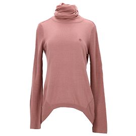 Giorgio Armani Pull à col roulé Armani Jeans en laine rose rose Marron Rose