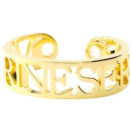 Marine Serre-Insert Bracelet - Marine Serre - Brass - Gold-Golden,Metallic