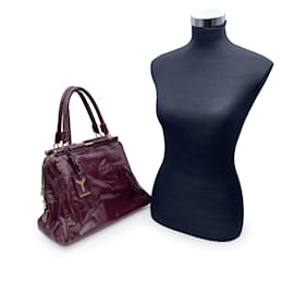 Yves Saint Laurent-Bolsa de bolsa Majorelle com patente roxa-Roxo