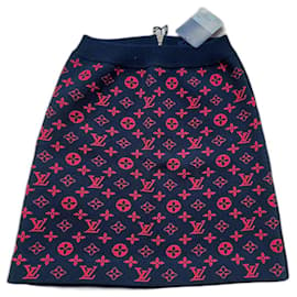 Louis Vuitton-Skirts-Black,Red,Monogram