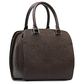 Louis Vuitton-Louis Vuitton Epi Pont Neuf Brown-Marrom,Castanho escuro