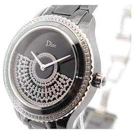 Christian Dior-NEUF MONTRE DIOR VIII GRAND BAL RESILLE DIAMANTS CD124BE3C001 AUTO WATCH-Noir