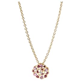 Chanel-Chanel Fil De Camelia Diamond Necklace in 18K 18KT Yellow Gold FG VS 0.10 ctw-Golden,Metallic