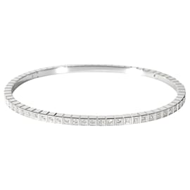 Chopard-Chopard Ice Cube Eternity Diamond Bracelet in 18K white gold 0.64 ctw-Silvery,Metallic