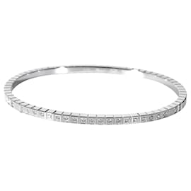 Chopard-Chopard Ice Cube Eternity Diamond Bracelet in 18K white gold 0.64 ctw-Silvery,Metallic
