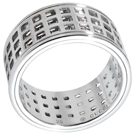 Gucci-Gucci Cutout Spinning Ring in 18K white gold-Silvery,Metallic