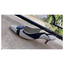 Loewe-sandálias Loewe-Preto,Branco,Azul