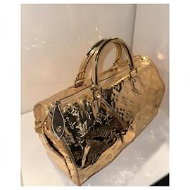 Louis Vuitton-Speedy 30 mirror-Golden