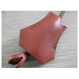 Hermès-clochette , zipper for new Hermès padlock for Hermès bag dustbag box-Red